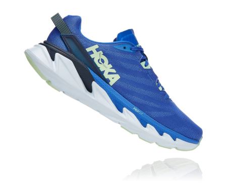 Hoka One One Elevon 2 - Pantofi Mers Barbati Albastri / Verzi Gri | RO-sH5D4wV